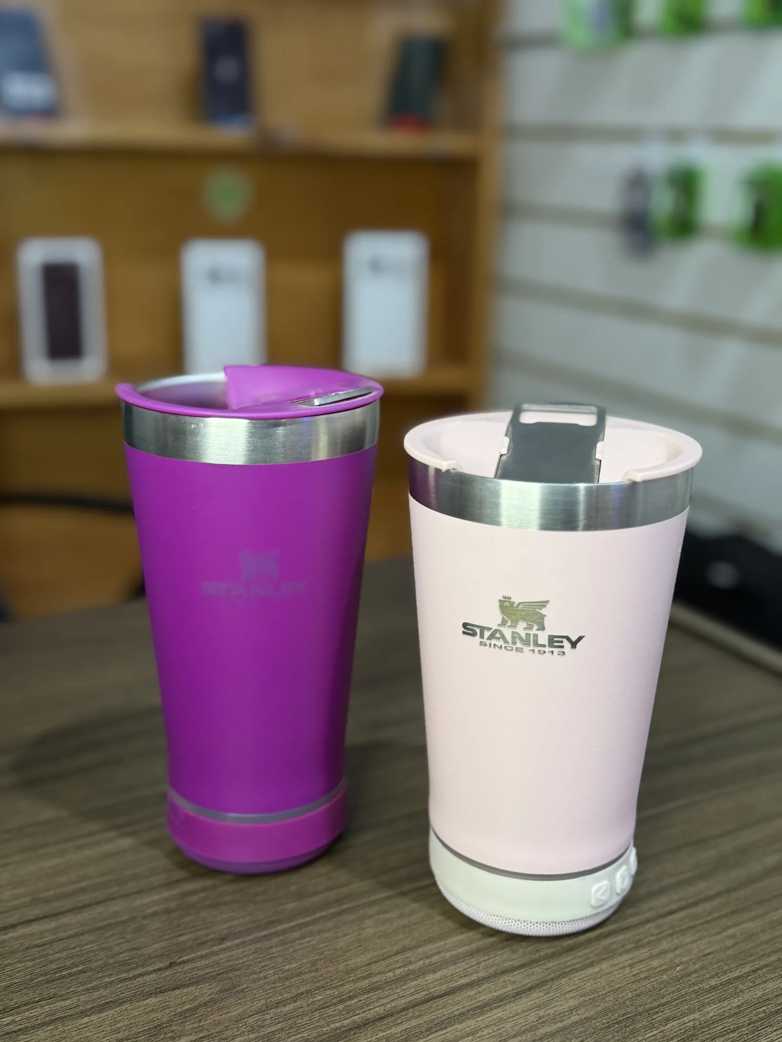 Vasos térmicos con parlante